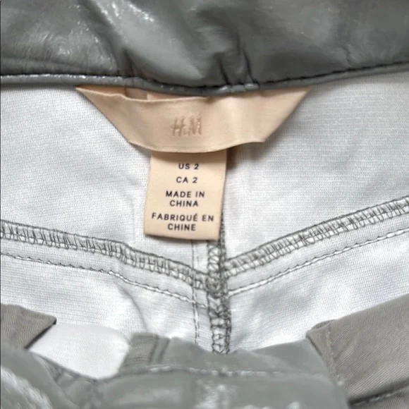 H&M Shiny Gray Pants - Picture 5 of 6
